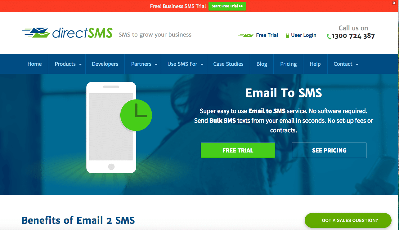 directsms email sms seosydney company